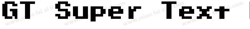 GT Super Text Medium字体转换